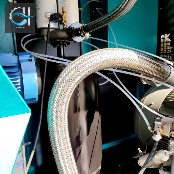 connection-and-steel-hose-compressor-screw-a100i